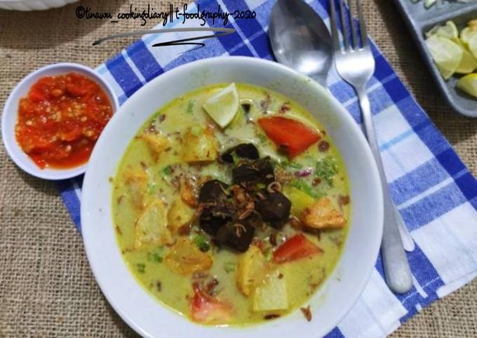 Soto Betawi kuah susu santan