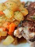 Veal Chops with Vegetables (Pressure Cooker)