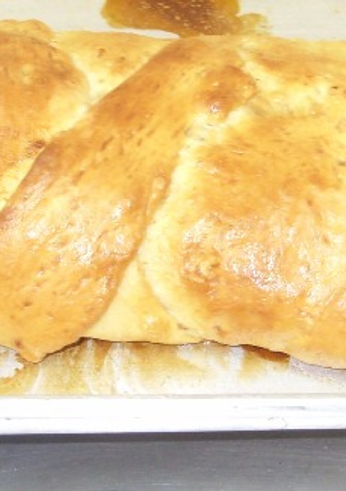 Una foto de Pan de jamón