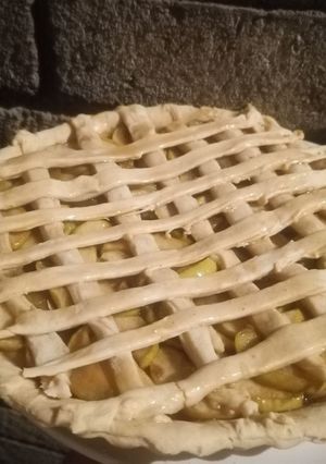 Una foto de Tarta de manzana