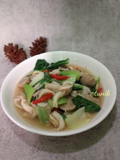 Foto resep 342. Tumis Jamur Pakcoy