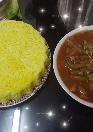 صورة لوصفة باميه ورز
