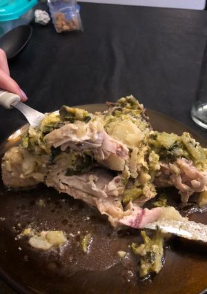 Una foto de Pollo a la Blanca