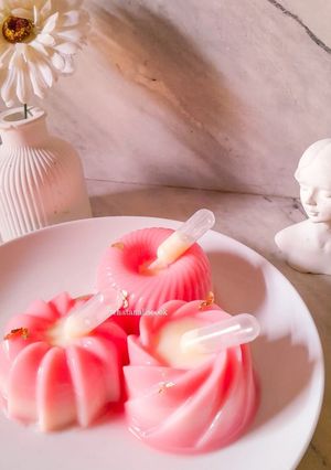 Foto resep Pudding Strawberry dengan Vla Vanilla