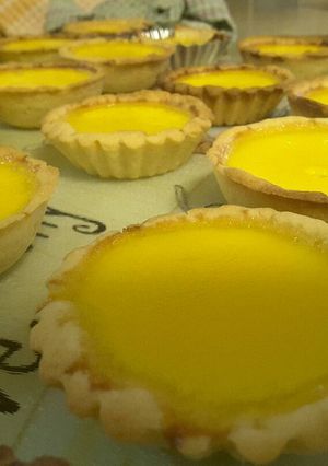 A picture of Egg tart.