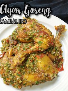 Foto resep Ayam Goreng Sambal Ijo