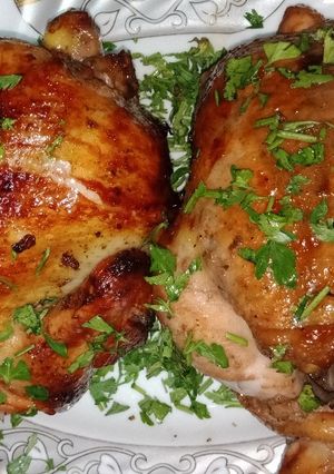 صورة لوصفة الفراخ المشوية على السيخ الفرن 😋😋😋