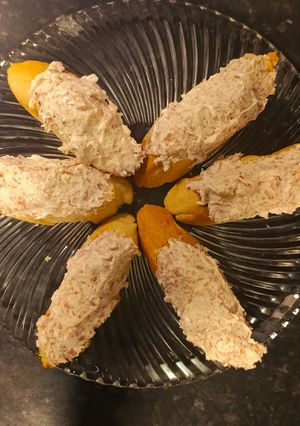Una foto de Tostas de Batida de Jamón