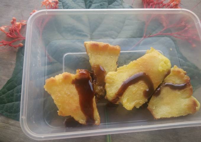 Kue dari tepung beras mentega telur