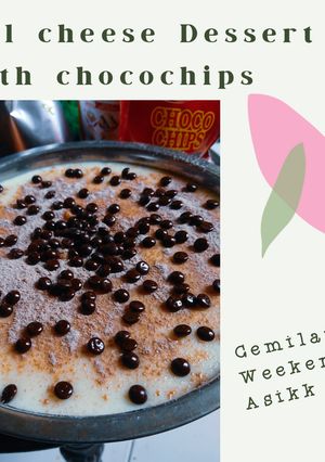 Foto resep Full keju dessert dengan topping chocochips