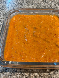 Una foto de Muhammara