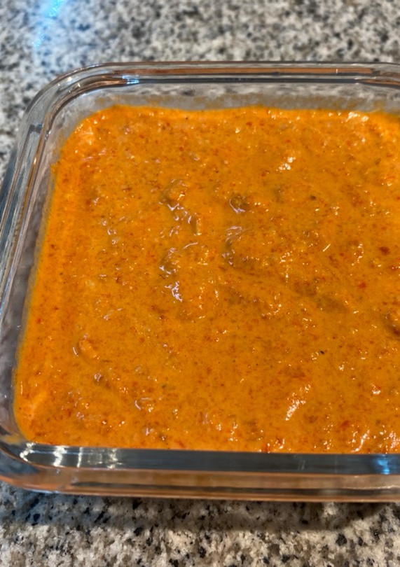 Una foto de Muhammara