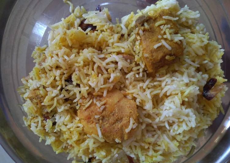 Hyderabadi Chicken Biryani