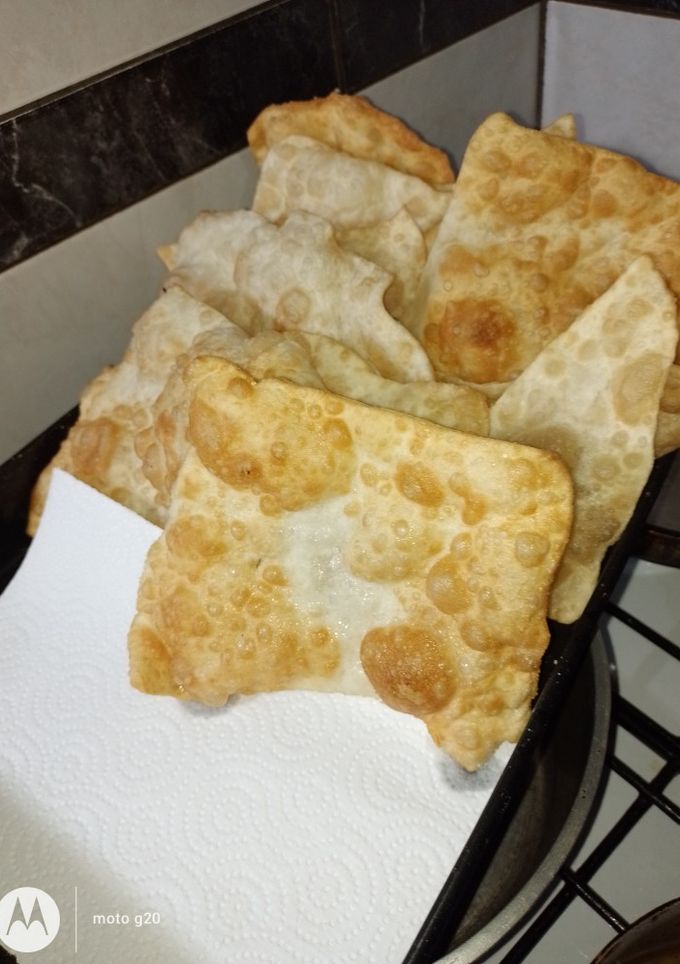 Una foto de Torta frita