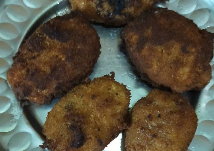 সয়াবিন কাটলেট (soyabean cutlet) #ebook2