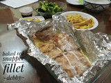 Baked Red Snapper Fillet (Fillet Kakap Panggang Oven)