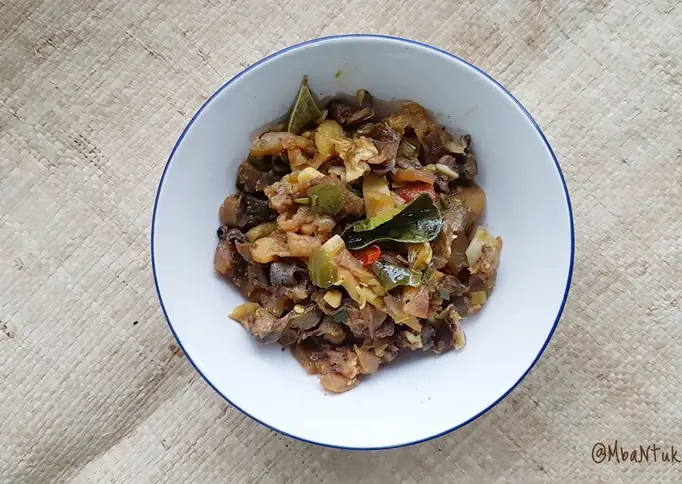 Oseng Cingur Cabe Ijo