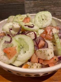 Una foto de Ensalada griega