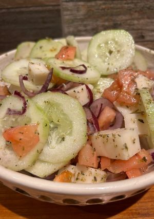 Una foto de Ensalada griega