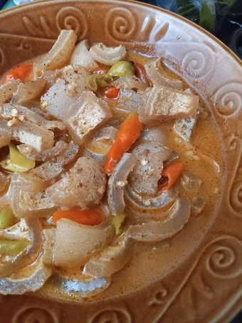 Cara Mudah Membuat Resep Gulai kikil pedas (Bumbu Instant) yang Sempurna