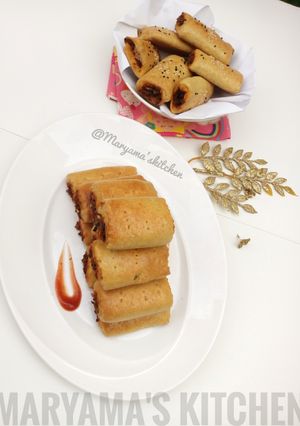 A picture of Baked fishroll.