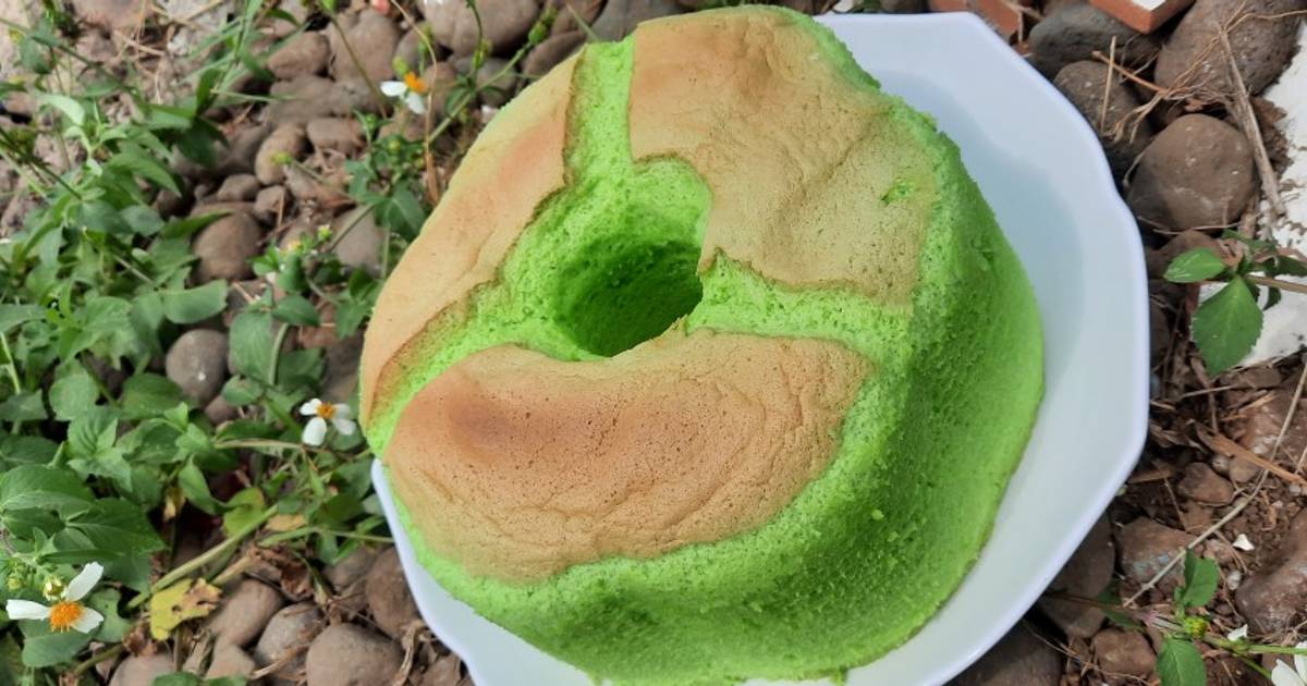 Resep Chiffon Pandan (Tintin Rayner) oleh Nindiya Mega Cookpad