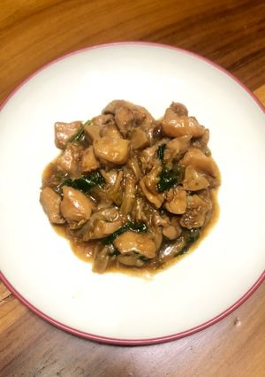 Foto resep Ayam Jamur Ala Bakmie GM