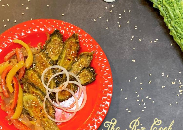 Simple Way to Prepare Any-night-of-the-week Creamy karela/bitter gourd