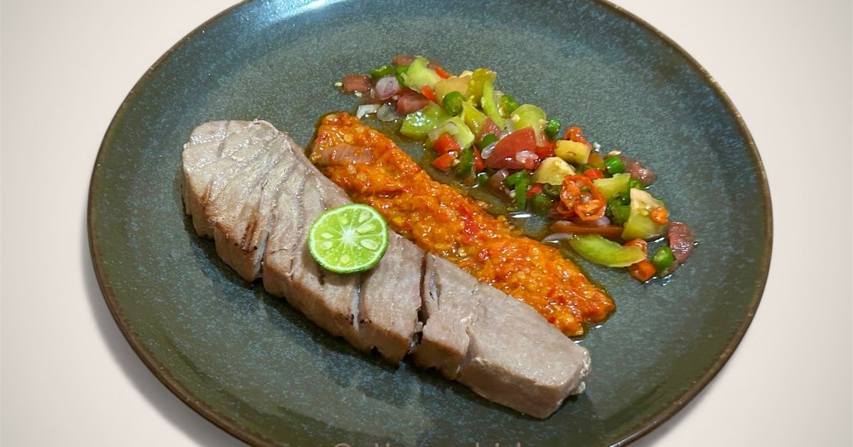 Ikan Tuna Bakar ala Indonesia Timur