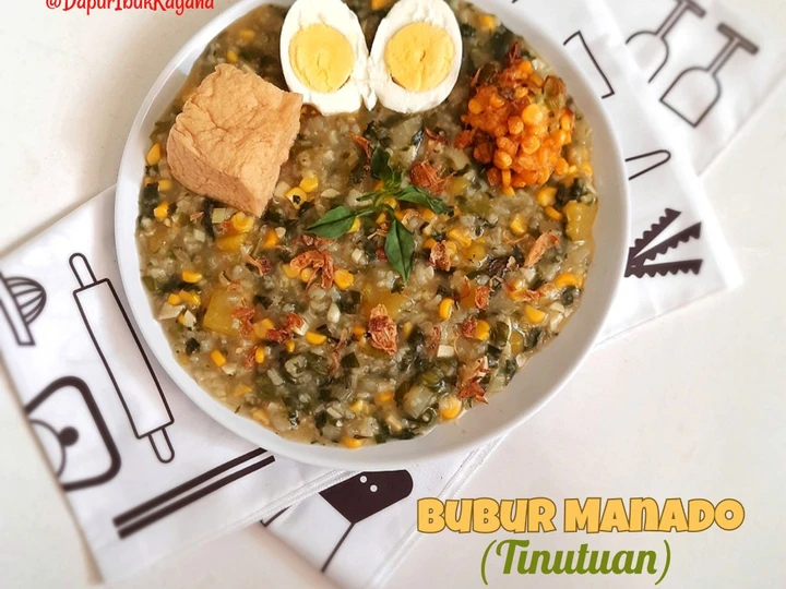 Langkah Mudah untuk Menyiapkan Resep 637. Bubur Manado (Tinutuan) Otentik yang  Bikin Ketagihan Anti Ribet, Mantap