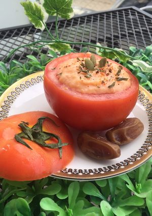 Foto resep Sop lentil dalam buah tomat