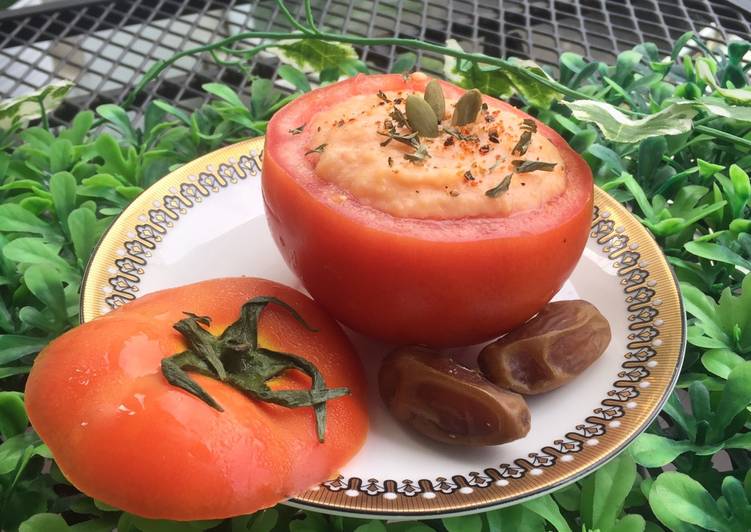 Langkah Mudah untuk Membuat Sop lentil dalam buah tomat Anti Gagal