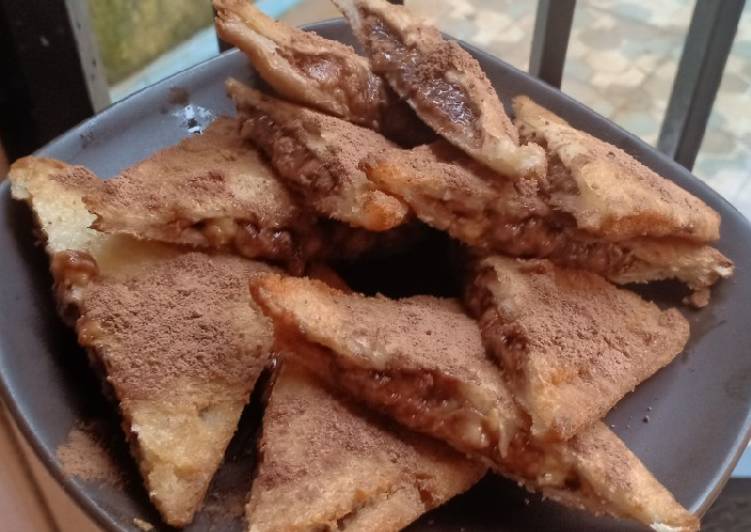 Roti Goreng Pisang Milo