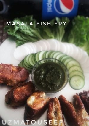 A picture of Masala fish fry.