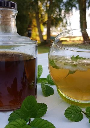 Une photo de Sirop de menthe