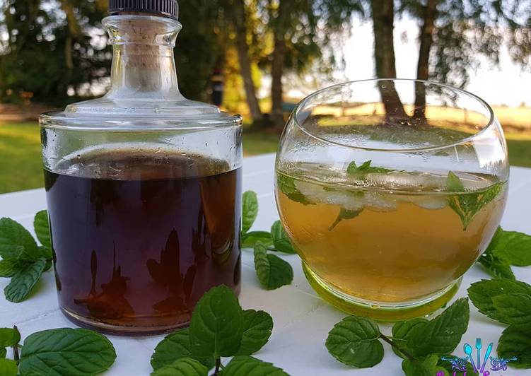 Recipe: Delicious Sirop de menthe