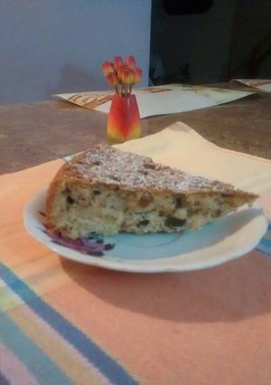 Una foto de Budín de frutos secos