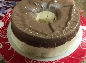 Foto de Pudim sorvete de ninho e chocolate
