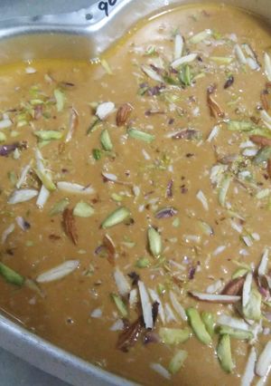 A picture of Besan Barfi.