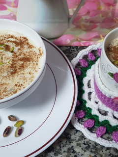 صورة لوصفة سحلب 🥛🌹😋