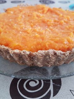 Una foto de Tarta de zapallo con masa integral
