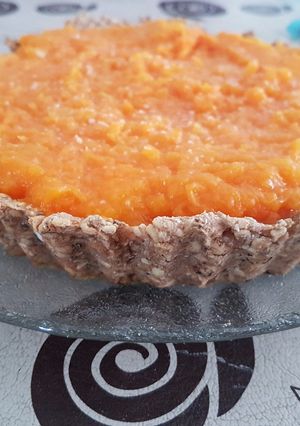 Una foto de Tarta de zapallo con masa integral