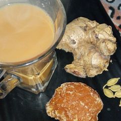 A picture of Jaggery Masala Tea.