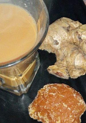 A picture of Jaggery Masala Tea.