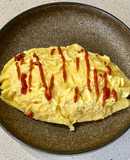 Omurice (Japanese omelette rice)