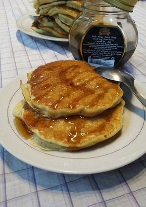 Foto resep Banana n cheese pancake