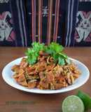 Se'i Tempe Sambal Luat (tumis)