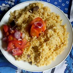 A picture of Pilau #author marathon.
