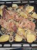 Pollo con patatas al horno