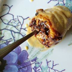 A picture of Mango kulfi.